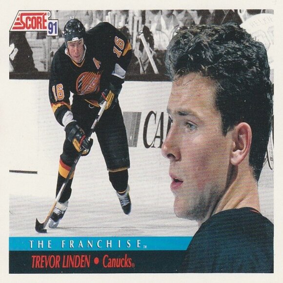 Trevor Linden Hockey Card Collection - Picture 5 of 10